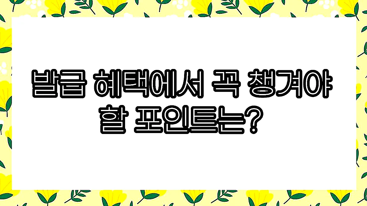 글의 발급 혜택에서 꼭 챙겨야 할 포인트는? 이미지 글의 발급 혜택에서 꼭 챙겨야 할 포인트는? 이미지